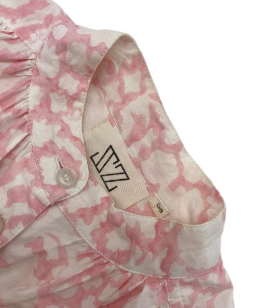 SZ Blockprints（エスゼットブロックプリント）SZ Blockprints (エスゼットブロックプリント) Ron Herman (ロンハーマン) TEN (テン) カフタンドレス ピンク サイズ:Sの古着・服飾アイテム