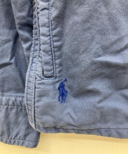 POLO RALPH LAUREN（ポロ・ラルフローレン）POLO RALPH LAUREN (ポロ・ラルフローレン) コットンジップシャツジャケット ブルー サイズ:XSの古着・服飾アイテム