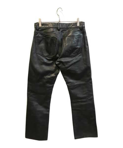 OLD GAP（オールドギャップ）OLD GAP (オールドギャップ) レザーパンツ ブラック サイズ:W29の古着・服飾アイテム