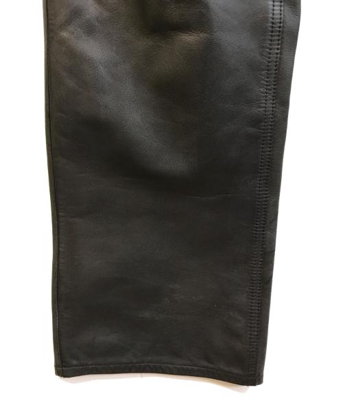 OLD GAP（オールドギャップ）OLD GAP (オールドギャップ) レザーパンツ ブラック サイズ:W29の古着・服飾アイテム