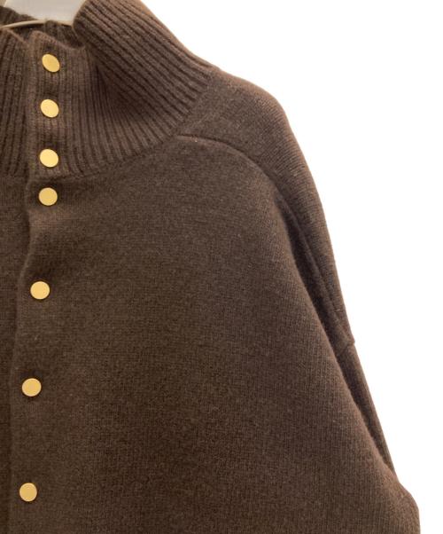 martinique（マルティニーク）martinique (マルティニーク) カシミヤミックスウールタートル ブラウン サイズ:FREEの古着・服飾アイテム