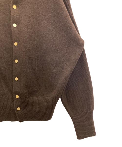 martinique（マルティニーク）martinique (マルティニーク) カシミヤミックスウールタートル ブラウン サイズ:FREEの古着・服飾アイテム