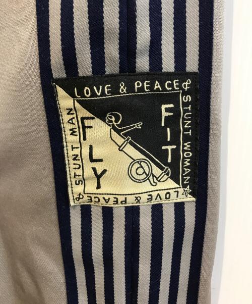 KAPITAL（キャピタル）KAPITAL (キャピタル) スムースジャージースタントマン&ウーマンスーパーバギートラックパンツ グレー サイズ:Mの古着・服飾アイテム