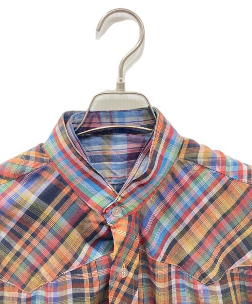 MARTIN MARGIELA 0 10（マルタン マルジェラ ゼロ テン）Martin Margiela 0 10 (マルタン マルジェラ ゼロ テン) リバーシブルノースリーブシャツ マルチカラー サイズ:2の古着・服飾アイテム