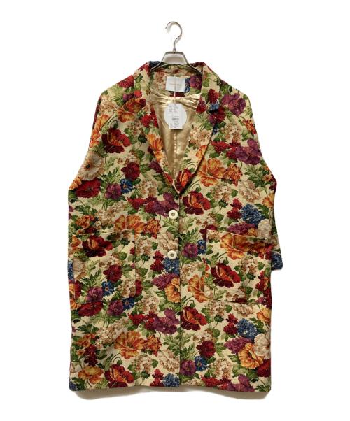 manana suerte（マニャーナスエルテ）manana suerte (マニャーナスエルテ) ゴブランチェスターコート ベージュ サイズ:FREE 未使用品の古着・服飾アイテム