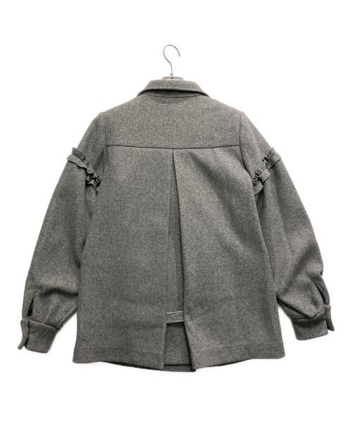 epine（エピヌ）epine (エピヌ) volume wool tailored coat gray グレー サイズ:FREEの古着・服飾アイテム