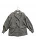 epine（エピヌ）の古着「volume wool tailored coat gray」｜グレー
