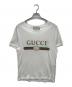 GUCCI（グッチ）の古着「ロゴウォッシュド Tシャツ」｜ホワイト