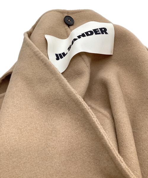 JIL SANDER（ジルサンダー）JIL SANDER (ジルサンダー) カシミヤレイヤードコート ベージュ サイズ:32の古着・服飾アイテム