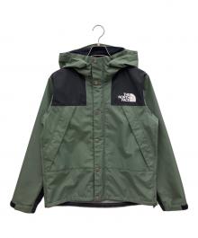 THE NORTH FACE（ザ ノース フェイス）の古着「マウンテンレインテックスジャケット」｜グリーン