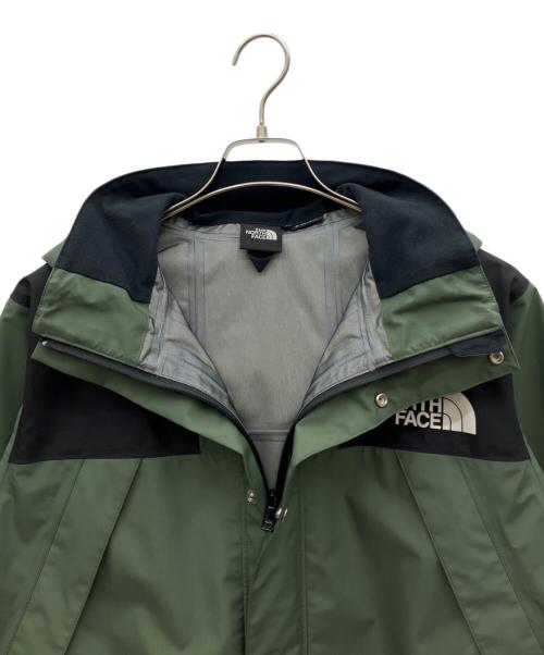 THE NORTH FACE（ザ ノース フェイス）THE NORTH FACE (ザ ノース フェイス) マウンテンレインテックスジャケット グリーン サイズ:Mの古着・服飾アイテム