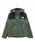 THE NORTH FACE（ザ ノース フェイス）の古着「マウンテンレインテックスジャケット」｜グリーン
