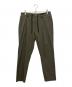 AOURE（アウール）の古着「フェザークロス セットアップパンツ」｜オリーブ