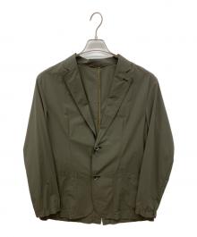 AOURE（アウール）の古着「フェザークロス セットアップジャケット」｜オリーブ