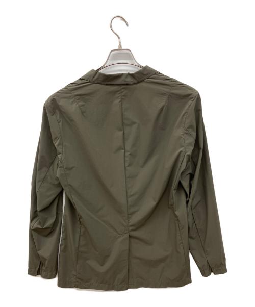 AOURE（アウール）AOURE (アウール) フェザークロス セットアップジャケット オリーブ サイズ:Lの古着・服飾アイテム