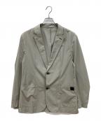 AOUREアウール）の古着「フェザークロス セットアップジャケット」｜ベージュ