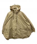 COCODEALココディール）の古着「ポンチョフードブルゾン」｜ベージュ