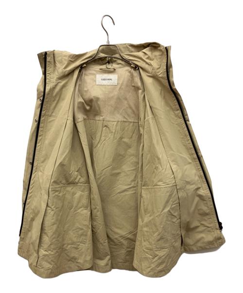 COCODEAL（ココディール）COCODEAL (ココディール) ポンチョフードブルゾン ベージュ サイズ:2 未使用品の古着・服飾アイテム