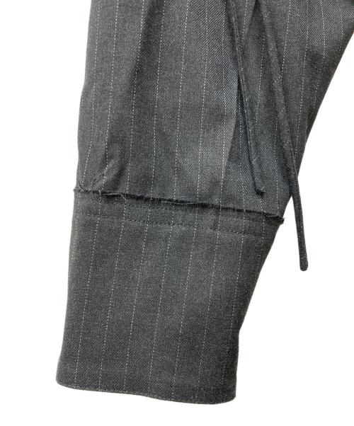 HEELAL（ヘラル）HEELAL (ヘラル) Iceberg flower shirt jacket チャコールグレー サイズ:FREEの古着・服飾アイテム