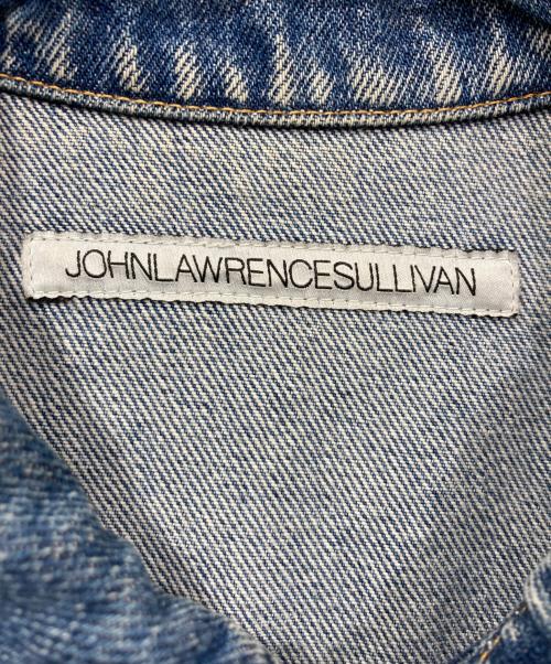 JOHN LAWRENCE SULLIVAN（ジョン ローレンス サリバン）JOHN LAWRENCE SULLIVAN (ジョン ローレンス サリバン) 再構築デニムジャケット インディゴ サイズ:46の古着・服飾アイテム