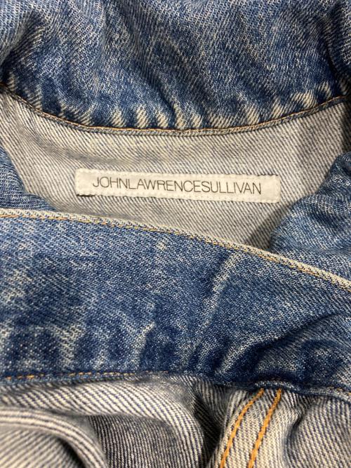 JOHN LAWRENCE SULLIVAN（ジョン ローレンス サリバン）JOHN LAWRENCE SULLIVAN (ジョン ローレンス サリバン) 再構築デニムジャケット インディゴ サイズ:46の古着・服飾アイテム