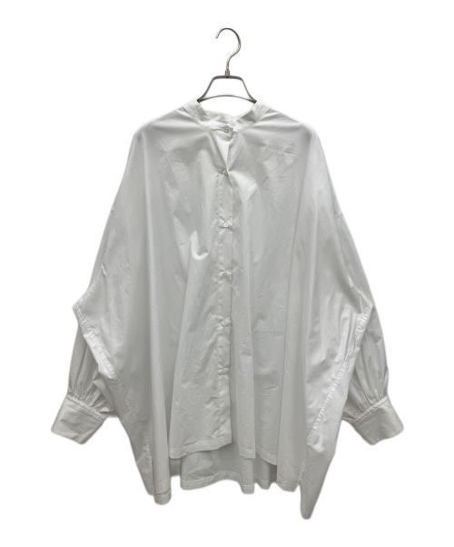 STINA closet（スティナクローゼット）STINA closet (スティナクローゼット) over blouse ホワイト サイズ:FREEの古着・服飾アイテム