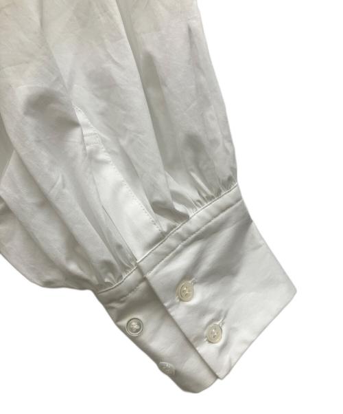 STINA closet（スティナクローゼット）STINA closet (スティナクローゼット) over blouse ホワイト サイズ:FREEの古着・服飾アイテム