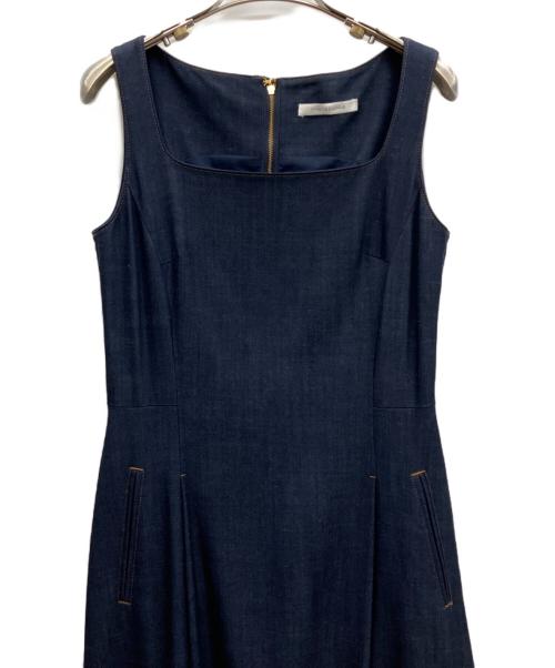 Pinky & Dianne（ピンキーアンドダイアン）Pinky & Dianne (ピンキーアンドダイアン) デニムワンピース インディゴ サイズ:36の古着・服飾アイテム