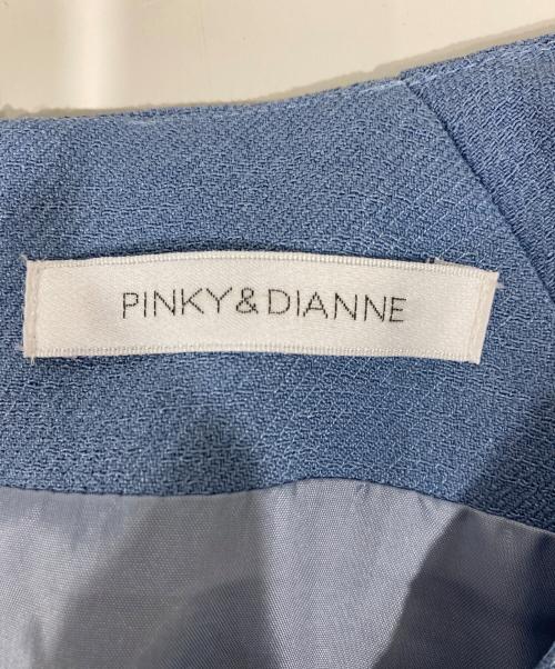 Pinky & Dianne（ピンキーアンドダイアン）Pinky & Dianne (ピンキーアンドダイアン) ボタンアクセントワンピース ライトブルー サイズ:36の古着・服飾アイテム