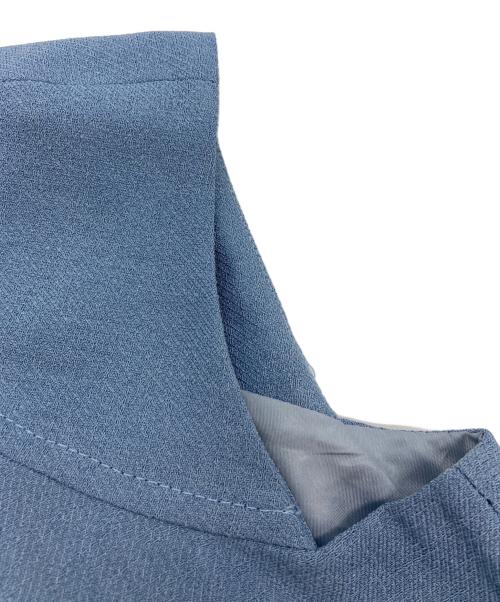 Pinky & Dianne（ピンキーアンドダイアン）Pinky & Dianne (ピンキーアンドダイアン) ボタンアクセントワンピース ライトブルー サイズ:36の古着・服飾アイテム