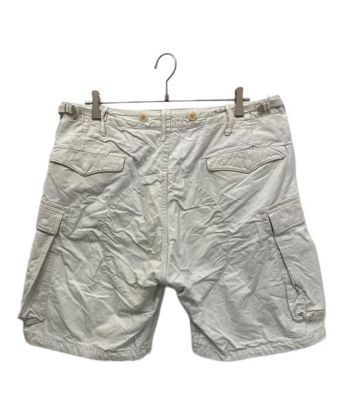 RRL（ダブルアールエル）RRL (ダブルアールエル) ヘビーウェイトミリタリーカーゴハーフパンツ アイボリー サイズ:36の古着・服飾アイテム