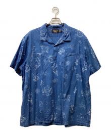 RRL（ダブルアールエル）の古着「Indigo Cotton Camp Shirt」｜インディゴ