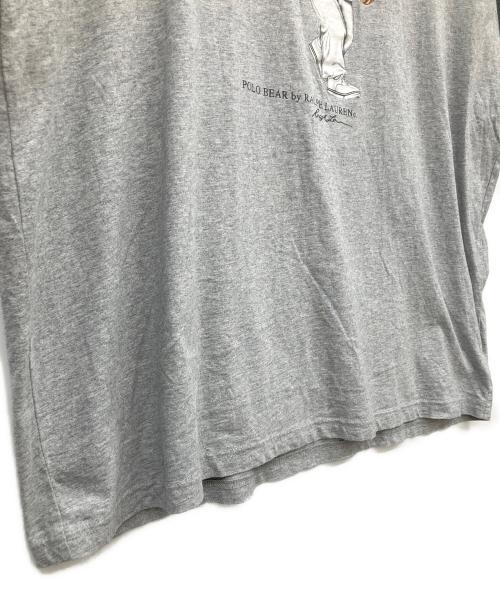 POLO RALPH LAUREN（ポロ・ラルフローレン）POLO RALPH LAUREN (ポロ・ラルフローレン) ポロベアTシャツ グレー サイズ:XLの古着・服飾アイテム
