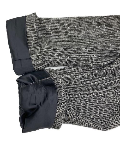 Spick and Span（スピック＆スパン）Spick and Span (スピック＆スパン) ツィードクロップドジャケット グレー サイズ:SIZE 38の古着・服飾アイテム