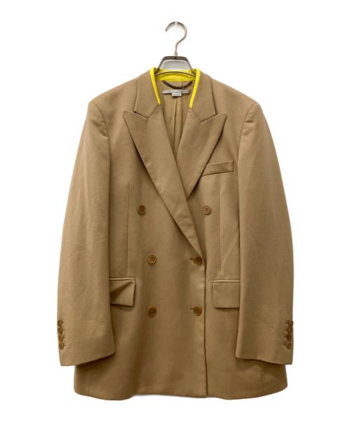 STELLA McCARTNEY（ステラマッカートニー）STELLA McCARTNEY (ステラマッカートニー) ダブルブレスト ベルテッド テーラードジャケット ベージュ サイズ:38の古着・服飾アイテム