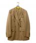 STELLA McCARTNEY（ステラマッカートニー）の古着「ダブルブレスト ベルテッド テーラードジャケット」｜ベージュ