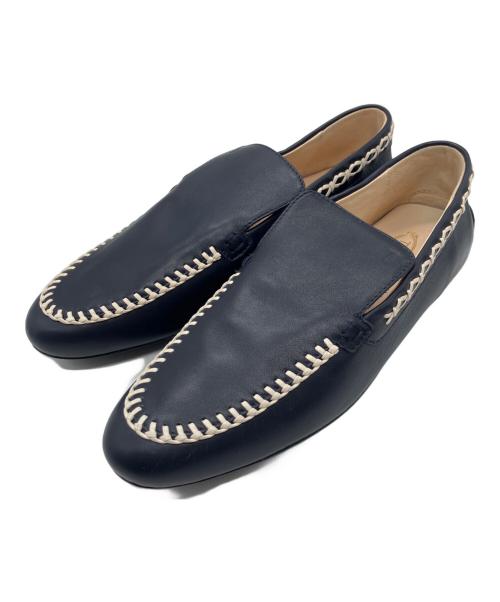 TOD'S（トッズ）TOD'S (トッズ) mame kurogouchi (マメクロゴウチ) モカシン ネイビー サイズ:37の古着・服飾アイテム