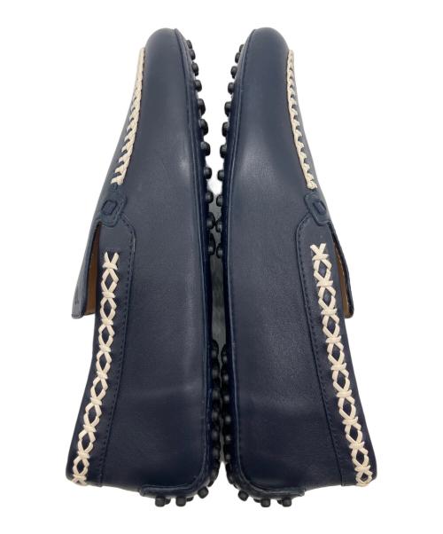 TOD'S（トッズ）TOD'S (トッズ) mame kurogouchi (マメクロゴウチ) モカシン ネイビー サイズ:37の古着・服飾アイテム