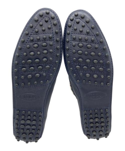 TOD'S（トッズ）TOD'S (トッズ) mame kurogouchi (マメクロゴウチ) モカシン ネイビー サイズ:37の古着・服飾アイテム