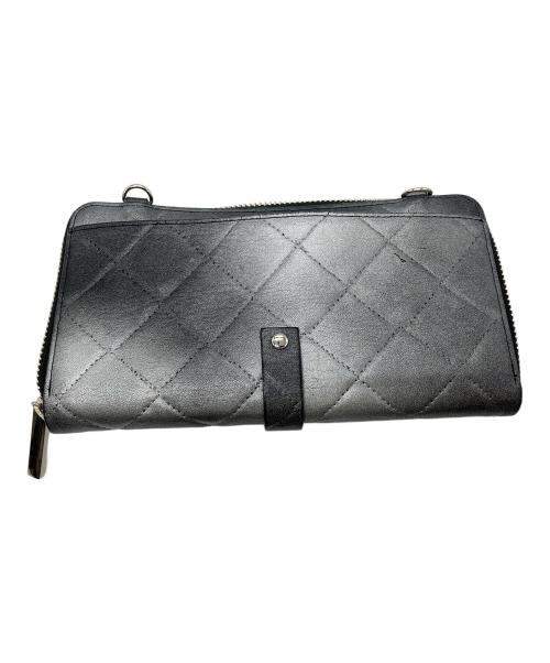 M.U.L.（エムユーエル）M.U.L. (エムユーエル) 2wayショルダーウォレット グレーの古着・服飾アイテム