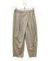 mizuiro-ind（ミズイロインド）の古着「ラップライクワイドパンツ」｜グレー