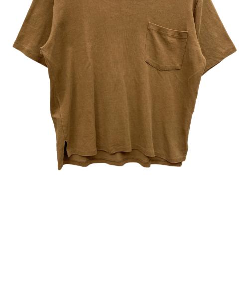 KAPTAIN SUNSHINE（キャプテンサンシャイン）KAPTAIN SUNSHINE (キャプテンサンシャイン) 和紙 Pocket Tee ブラウン サイズ:36の古着・服飾アイテム