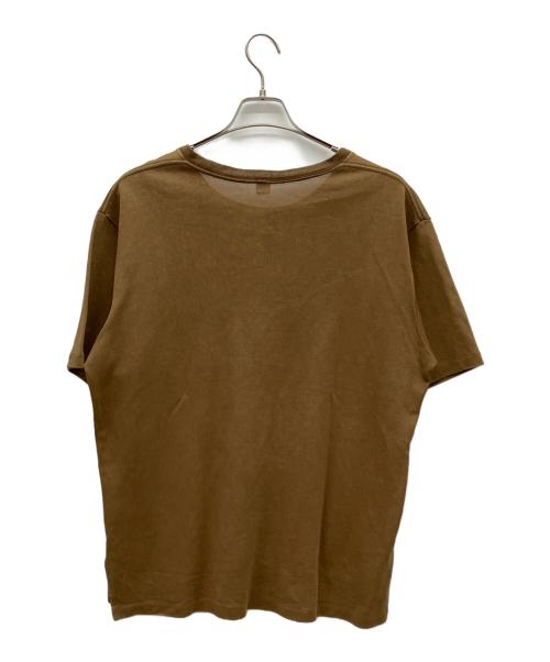 KAPTAIN SUNSHINE（キャプテンサンシャイン）KAPTAIN SUNSHINE (キャプテンサンシャイン) 和紙 Pocket Tee ブラウン サイズ:36の古着・服飾アイテム