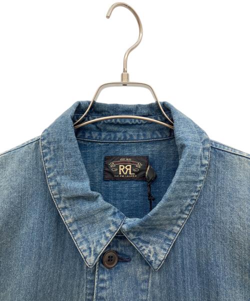 RRL（ダブルアールエル）RRL (ダブルアールエル) デニムカバーオール ブルー サイズ:XLの古着・服飾アイテム