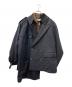 KOLOR（カラー）の古着「Four Pieces Docking Coat」｜グレー×ブラック
