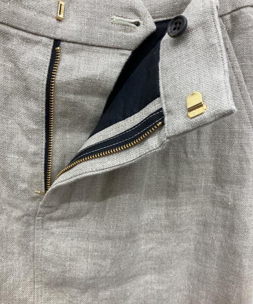 Lisiere（リジェール）Lisiere (リジェール) Linen Canvas Long Skirt アイボリー サイズ:34の古着・服飾アイテム