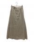 Lisiere（リジェール）の古着「Linen Canvas Long Skirt」｜アイボリー