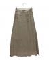 Lisiere (リジェール) Linen Canvas Long Skirt アイボリー サイズ:34：8000円