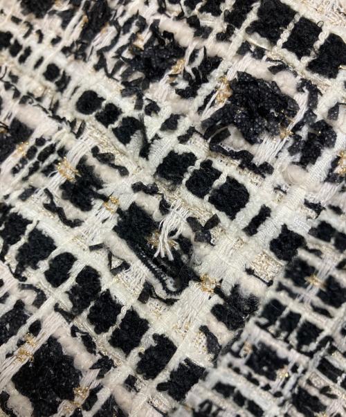 apart by lowrys（アパートバイローリーズ）apart by lowrys (アパートバイローリーズ) ツィードベスト ブラック サイズ:FREEの古着・服飾アイテム