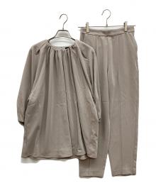 any FAM（エニィ ファム）の古着「福田麻琴さんコラボ フォーマルセットアップ」｜ライトグレー